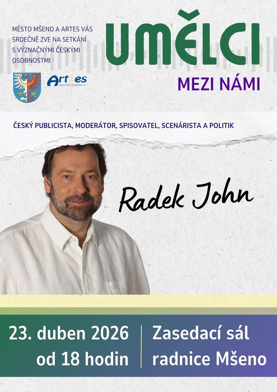 Beseda ve Mšeně - Radek John