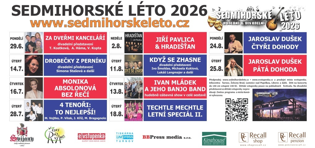 Sedmihorské léto 2026